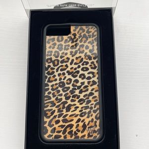 Cheetah print Wildflower IPhone case